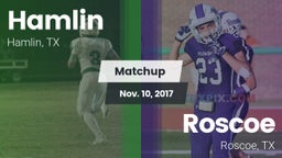 Matchup: Hamlin  vs. Roscoe  2017