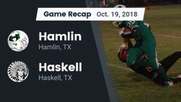 Recap: Hamlin  vs. Haskell  2018