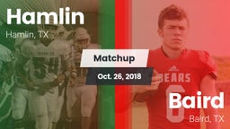 Matchup: Hamlin  vs. Baird  2018