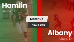 Matchup: Hamlin  vs. Albany  2018