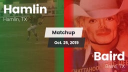 Matchup: Hamlin  vs. Baird  2019