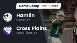 Recap: Hamlin  vs. Cross Plains  2019