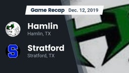 Recap: Hamlin  vs. Stratford  2019