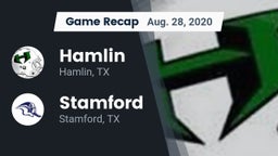 Recap: Hamlin  vs. Stamford  2020