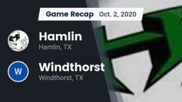 Recap: Hamlin  vs. Windthorst  2020