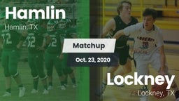 Matchup: Hamlin  vs. Lockney  2020