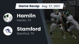 Recap: Hamlin  vs. Stamford  2021