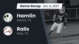 Recap: Hamlin  vs. Ralls  2021