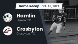 Recap: Hamlin  vs. Crosbyton  2021