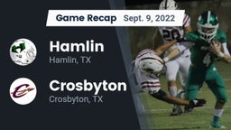 Recap: Hamlin  vs. Crosbyton  2022