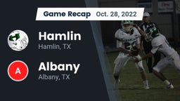 Recap: Hamlin  vs. Albany  2022