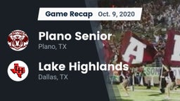 Recap: Plano Senior  vs. Lake Highlands  2020