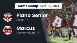 Recap: Plano Senior  vs. Marcus  2021