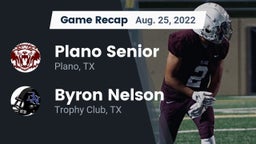 Recap: Plano Senior  vs. Byron Nelson  2022