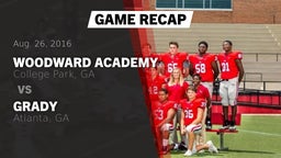 Recap: Woodward Academy vs. Grady  2016