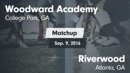 Matchup: Woodward Academy vs. Riverwood  2016