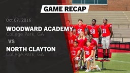 Recap: Woodward Academy vs. North Clayton  2016