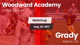 Matchup: Woodward Academy vs. Grady  2017