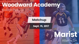 Matchup: Woodward Academy vs. Marist  2017