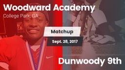 Matchup: Woodward Academy vs. Dunwoody 9th 2017