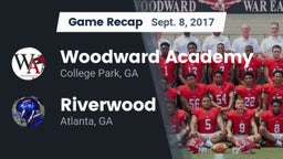 Recap: Woodward Academy vs. Riverwood  2017