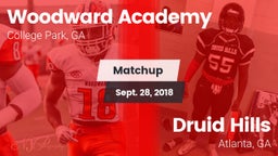 Matchup: Woodward Academy vs. Druid Hills  2018