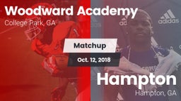 Matchup: Woodward Academy vs. Hampton  2018