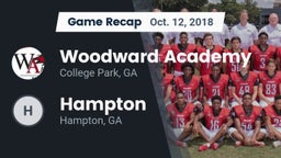 Recap: Woodward Academy vs. Hampton  2018