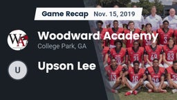 Recap: Woodward Academy vs. Upson Lee 2019