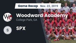Recap: Woodward Academy vs. SPX 2019