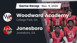 Recap: Woodward Academy vs. Jonesboro  2020