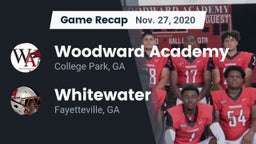 Recap: Woodward Academy vs. Whitewater  2020