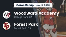 Recap: Woodward Academy vs. Forest Park  2020