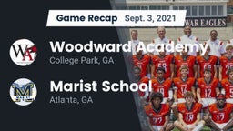 Recap: Woodward Academy vs. Marist School 2021