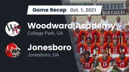 Recap: Woodward Academy vs. Jonesboro  2021