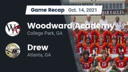 Recap: Woodward Academy vs. Drew  2021