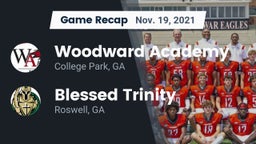 Recap: Woodward Academy vs. Blessed Trinity  2021
