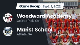 Recap: Woodward Academy vs. Marist School 2022