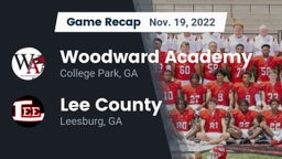 Recap: Woodward Academy vs. Lee County  2022