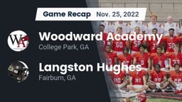 Recap: Woodward Academy vs. Langston Hughes  2022