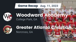 Recap: Woodward Academy vs. Greater Atlanta Christian  2023