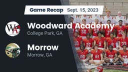 Recap: Woodward Academy vs. Morrow  2023