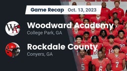 Recap: Woodward Academy vs. Rockdale County  2023