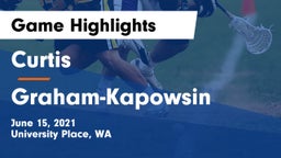 Curtis  vs Graham-Kapowsin  Game Highlights - June 15, 2021