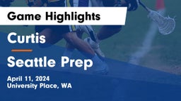 Curtis  vs Seattle Prep Game Highlights - April 11, 2024
