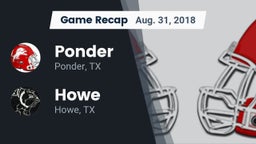 Recap: Ponder  vs. Howe  2018