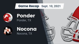 Recap: Ponder  vs. Nocona  2021