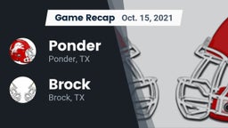Recap: Ponder  vs. Brock  2021