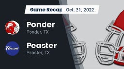 Recap: Ponder  vs. Peaster  2022