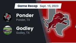 Recap: Ponder  vs. Godley  2023
